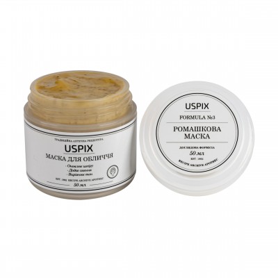 Купить - Маска для обличчя ромашкова "Uspix"