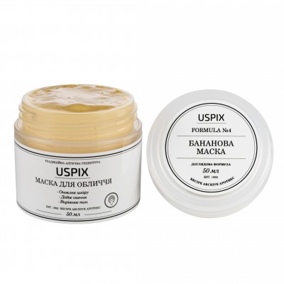 Купить - Маска для обличчя бананова "Uspix"