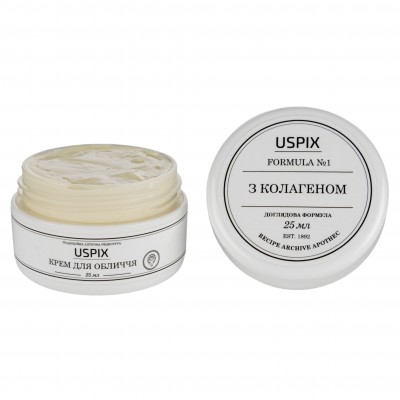 Крем для обличчя з колагеном "Uspix"